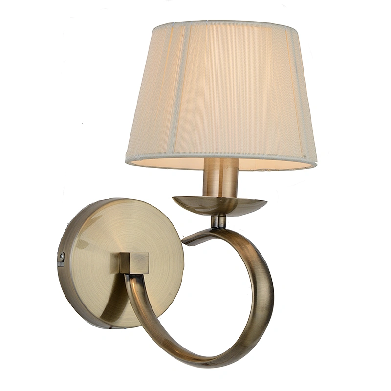 fabric shade wall lamp indoor lighting