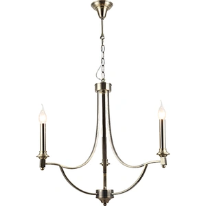 Art Deco Modern Spanish Style Gold Antique Brass Plating Indoor Pendant Light