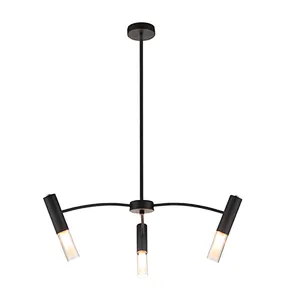 bauhaus style black pendant light