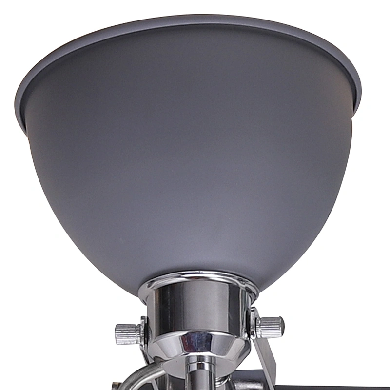 Modern Popular Double Lights Metal Flexible Wall Lights Indoor In Wall Lamps