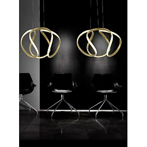 LED Aluminum pendant light Nordic style modern luxury gold pendant lamp for home hotel office