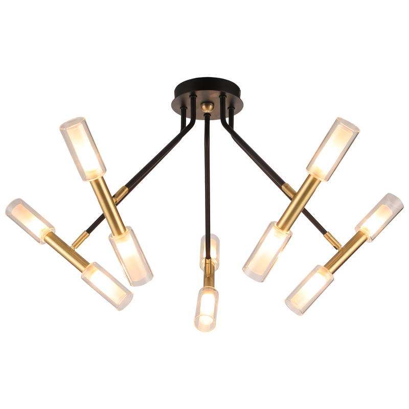 European Ceiling lights lighting glass modern lamp G9 luxury house hotel ceiling chandelier lamp