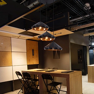 Zhongshan Lighting Factory Classical Kitchen Design Black Pendant Light