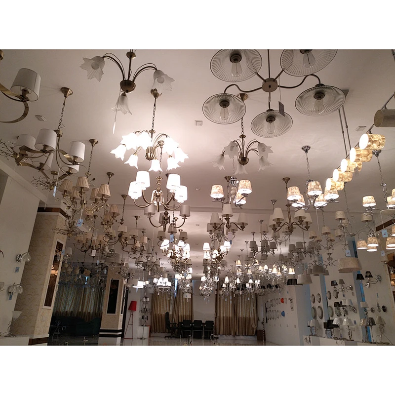 Wholesale Hotel Or Home Decorate Lustre Antique Brass Cristal Chandelier