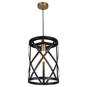 Vintage Fancy Loft Metal Frame Cylinder Bar Restaurant Hanging Pendant Light