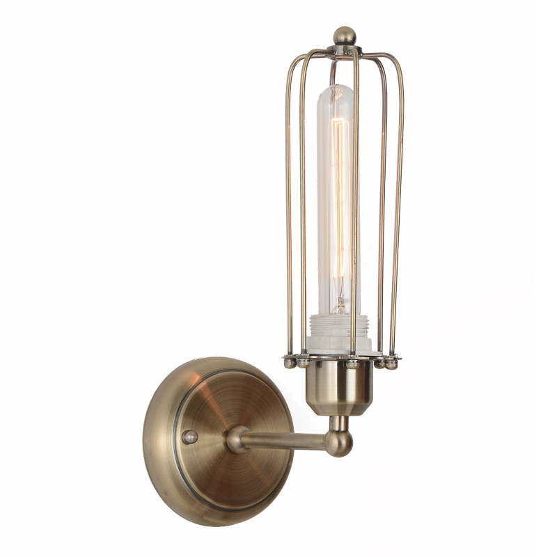 Wall-mounted elegant restaurant brass appliques murales