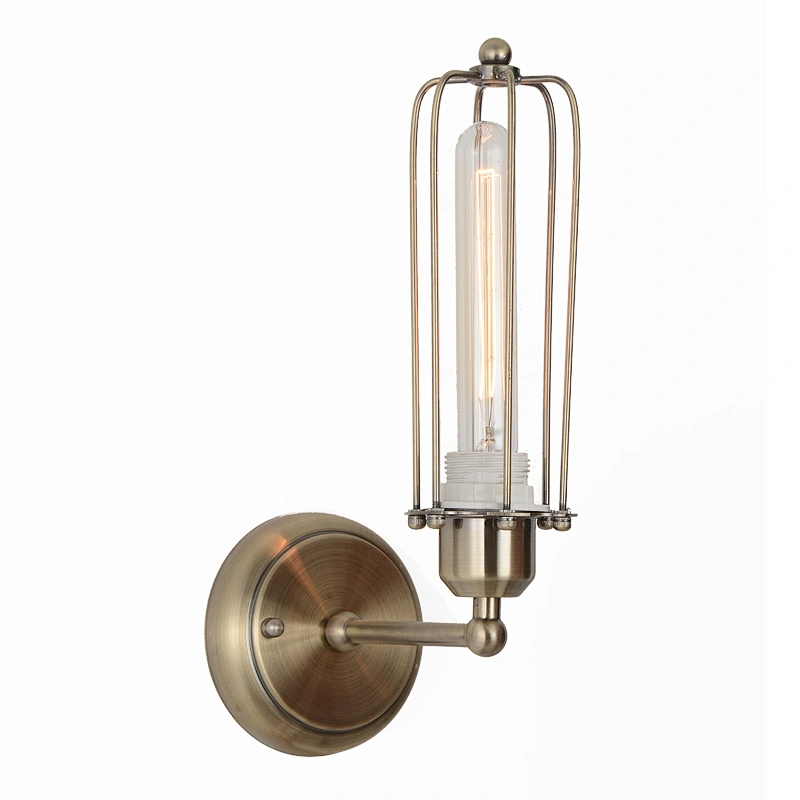 Wall-mounted elegant restaurant brass appliques murales