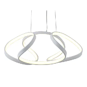 White LED modern pendant light European style creative metal pendant lamp for home office hotel
