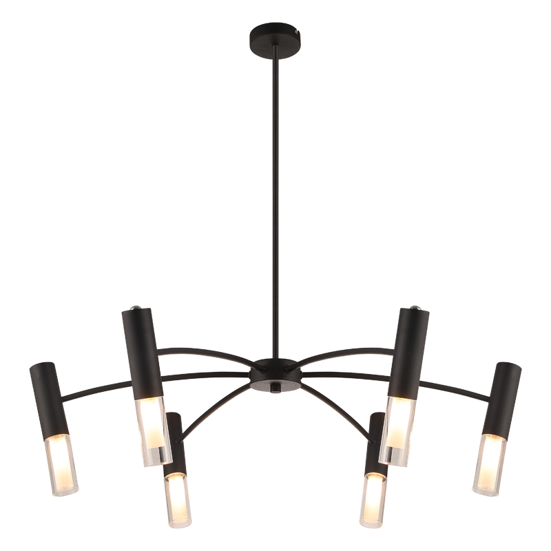 bauhaus style black pendant light