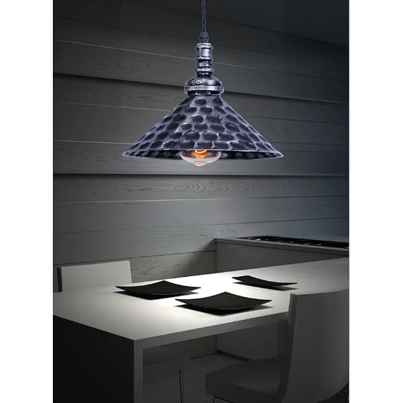 European classical industrial style iron art E27*3 pendant light hotel home dinning room decoration pendant light