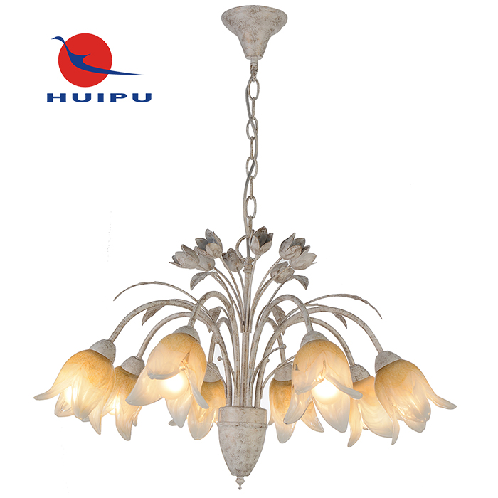 European style large hotel vintage glass chandelier from China
