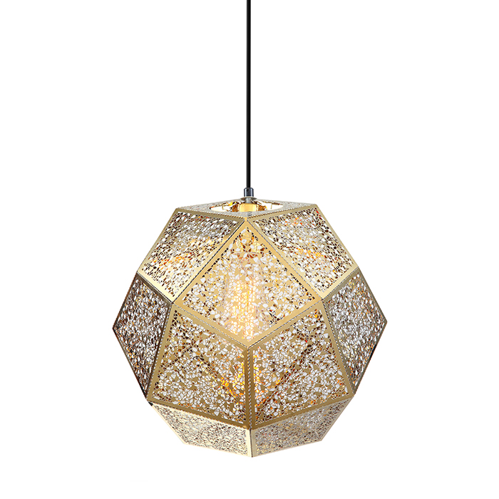 Modern Copper Metal Pendant Light Fixture