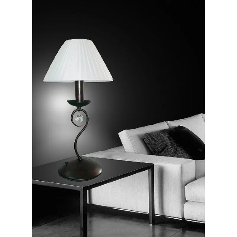Nordic modern classic table lamp with white cloth cover