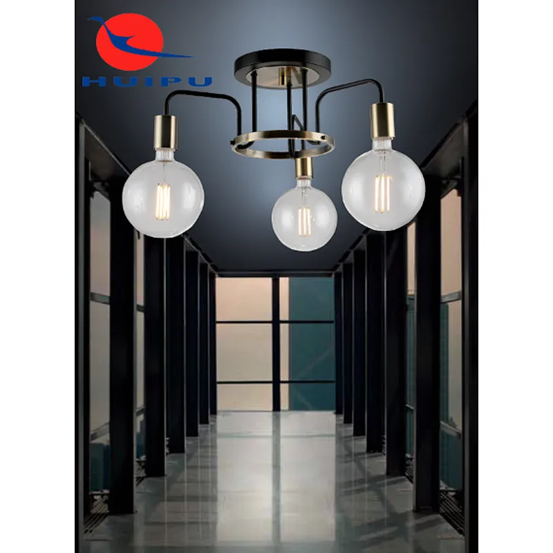 Nordic post-modern simple metal ceiling light E27