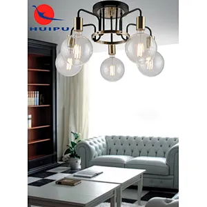 Nordic post-modern simple metal ceiling light E27