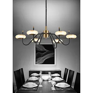2022 French style modern led 3 lights crystal chandelier pendant light
