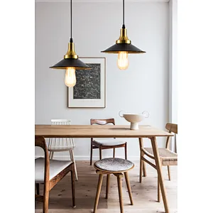 American style iron art E27 pendant light house decoration lighting fixtures