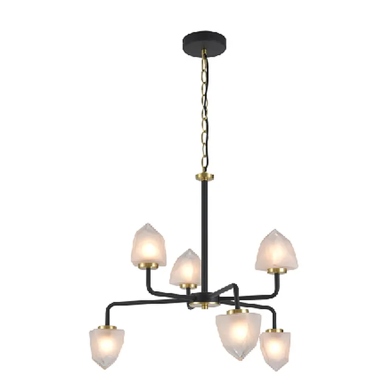 Nordic style modern simple characteristic glass pendant light