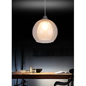 modern simple glass pendant lighting fixtures for dining kitchen decoration