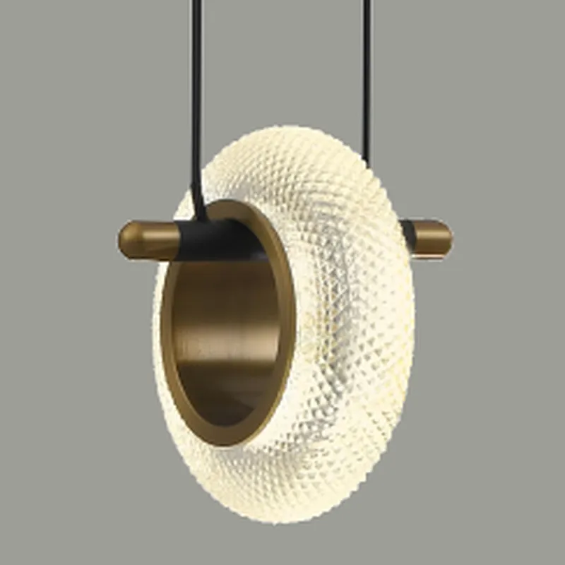 Beautiful French style modern led pendant light crystal home hotel mall decoration lighting