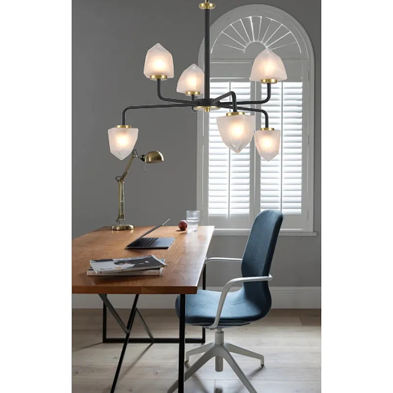 Nordic style modern simple characteristic glass pendant light