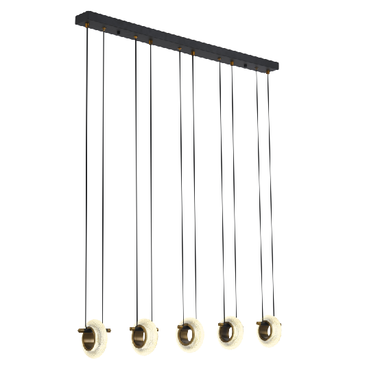 Beautiful French style modern led pendant light crystal home hotel mall decoration lighting