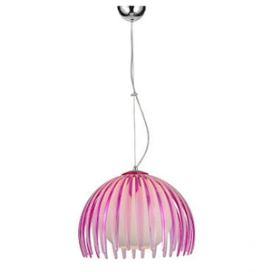Post-modern simple acrylic feather glass pendant light