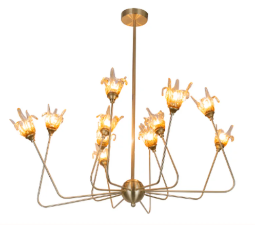 flower chandelier