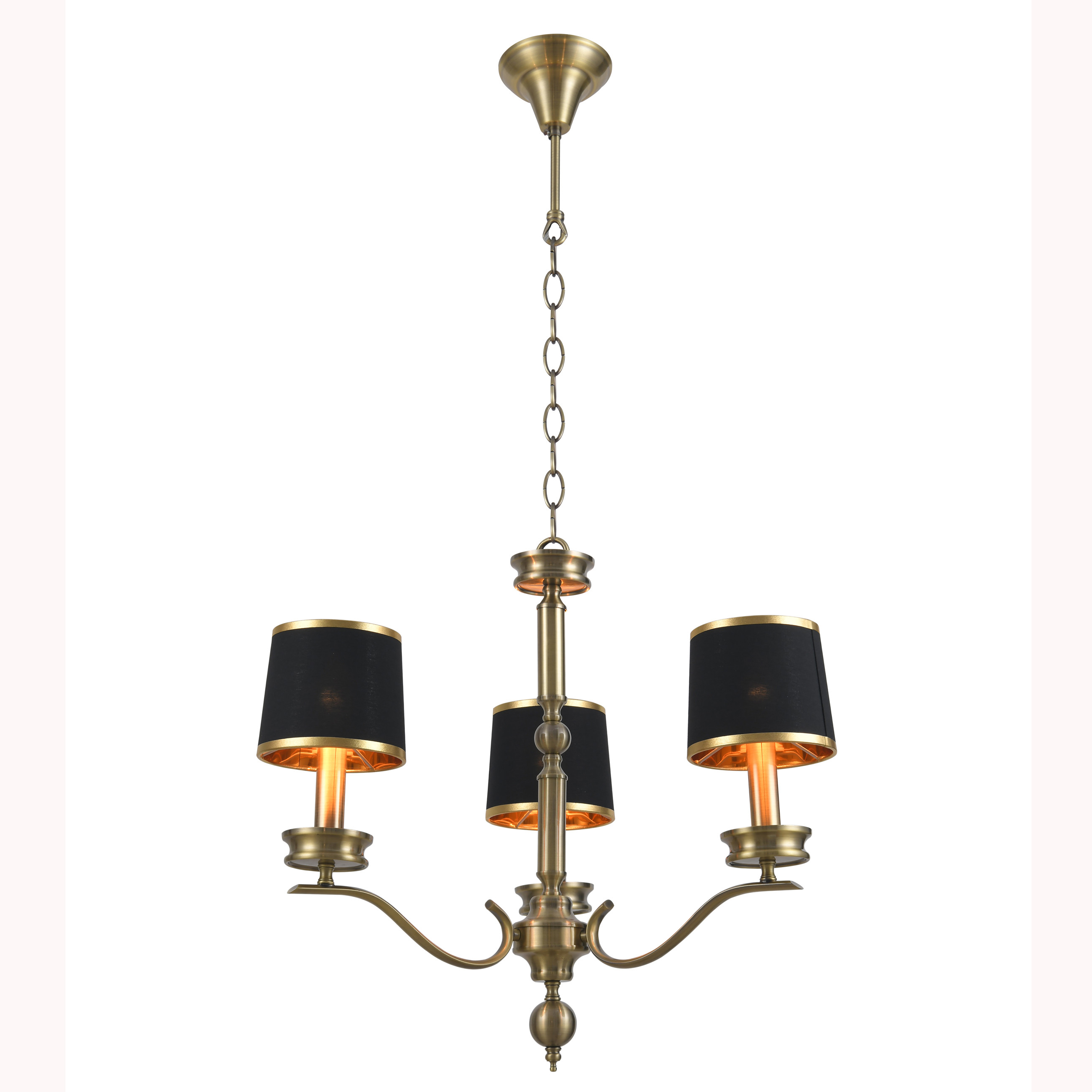 Chinese antique brass modern chandelier house decoration lighting fixtures