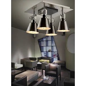 New American industrial style modern metal ceiling lamp