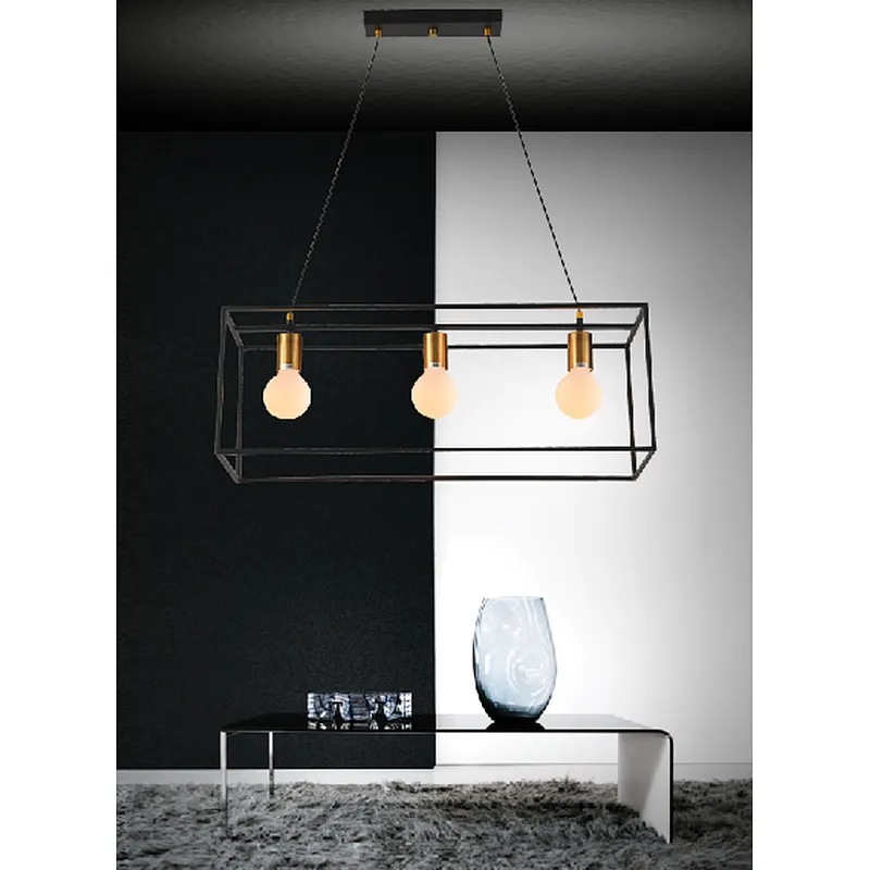 Chinese modern metal pendant lighting fixtures dining kitchen