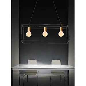Chinese modern metal pendant lighting fixtures dining kitchen