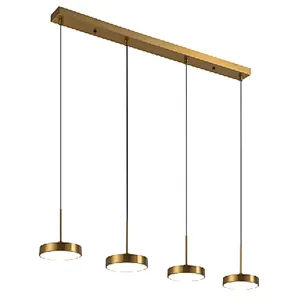 Modern light luxury LED pendant light in Dubai style