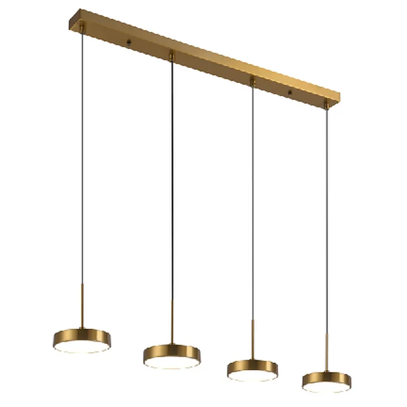 Modern light luxury LED pendant light in Dubai style
