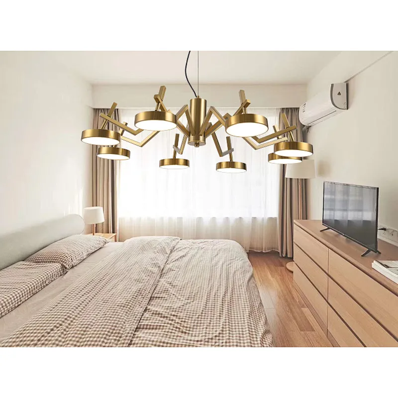Chinese modern creative LED chandelier lighting fixtures