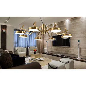 Chinese modern creative LED chandelier lighting fixtures