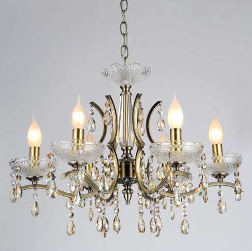 classical k9 crystal chandelier pendant lamp