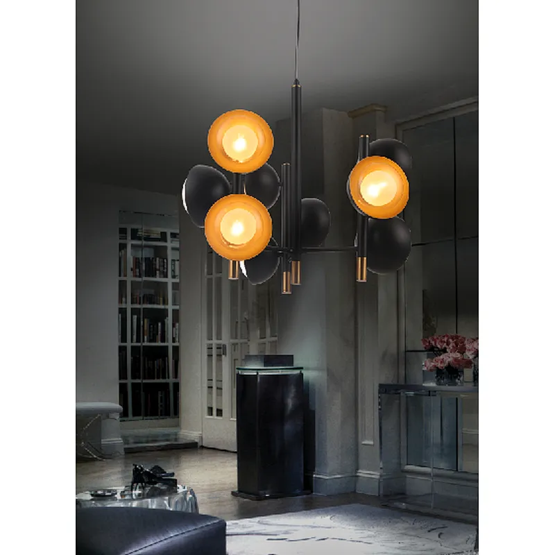 Nordic modern industrial style characteristic chandelier