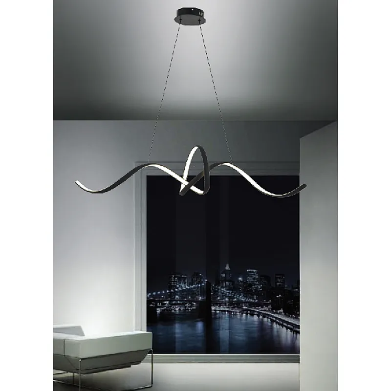 2022 modern creative aluminum 42W LED pendant light