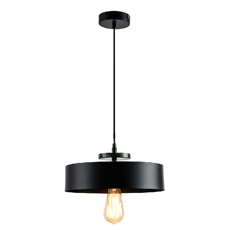 American style modern painting black pendant light for dining kitchen