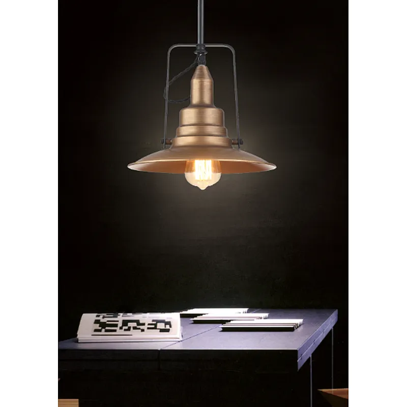 American retro industrial style metal pendant light