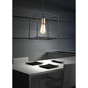 American modern metal painting dining kitchen pendant light