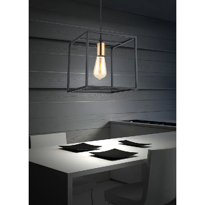 American modern metal painting dining kitchen pendant light