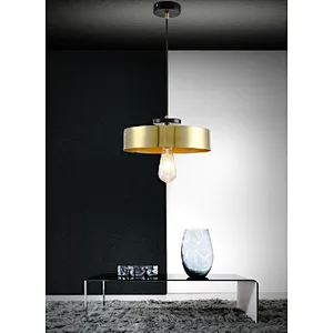 American style modern painting black pendant light for dining kitchen