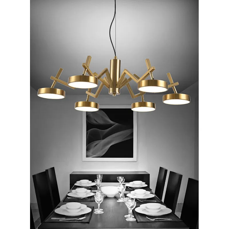 Nordic style creative modern chandelier led 36W in China