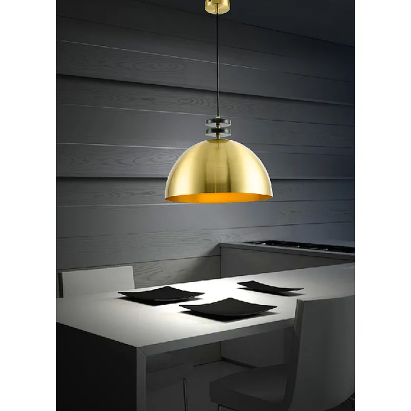 Nordic style modern luxury gold metal dining pendant light