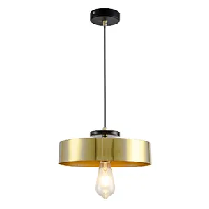 American style modern sand-gold dining kitchen pendant light in China