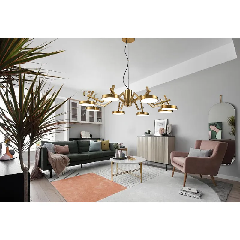 Nordic style creative modern chandelier led 36W in China