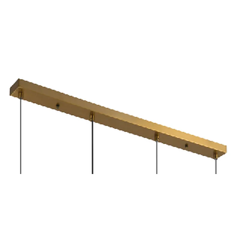 Modern light luxury LED pendant light in Dubai style