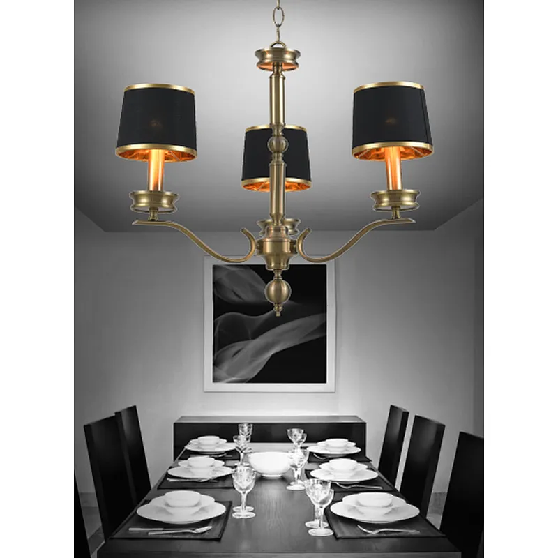European post-modern classic light luxury chandelier